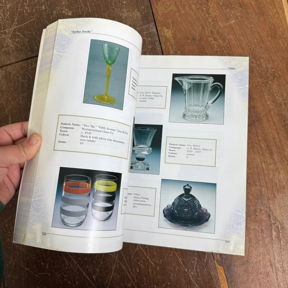 Florence's Glassware Pattern‎ Identification Guide Book Volume IV 1900-1960s